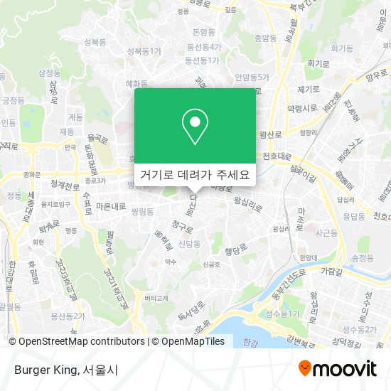 Burger King 지도