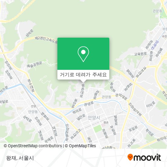 왕재 지도