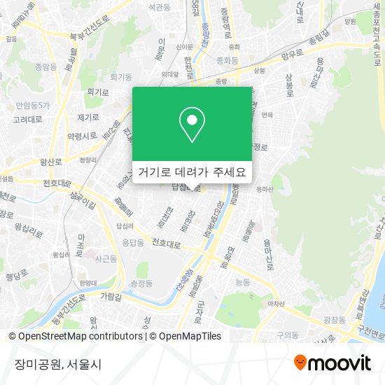 장미공원 지도