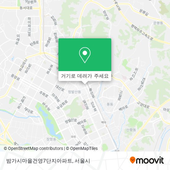 밤가시마을건영7단지아파트 지도