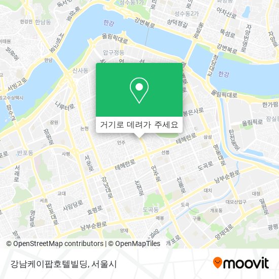 강남케이팝호텔빌딩 지도