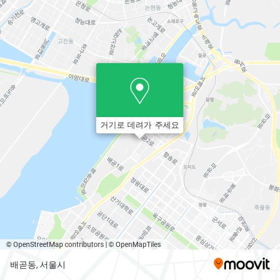 배곧동 지도