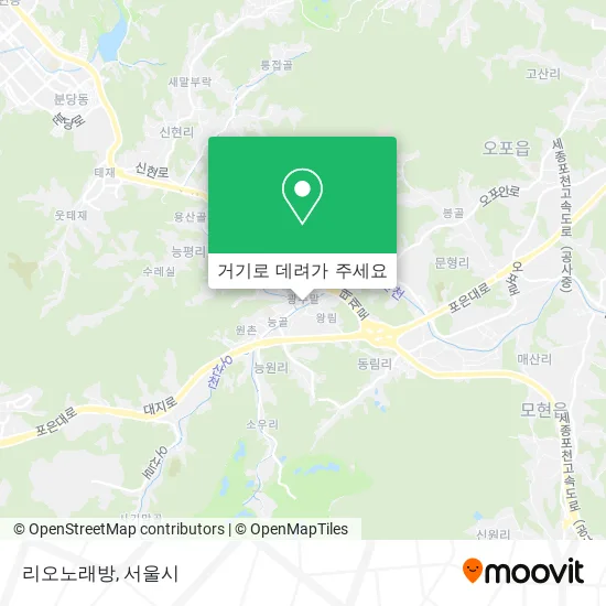리오노래방 지도