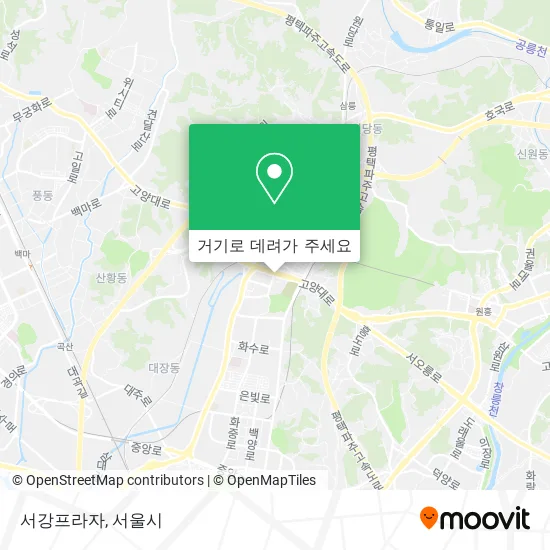 서강프라자 지도