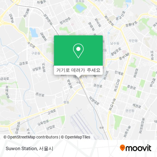 Suwon Station 지도