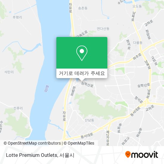 Lotte Premium Outlets 지도
