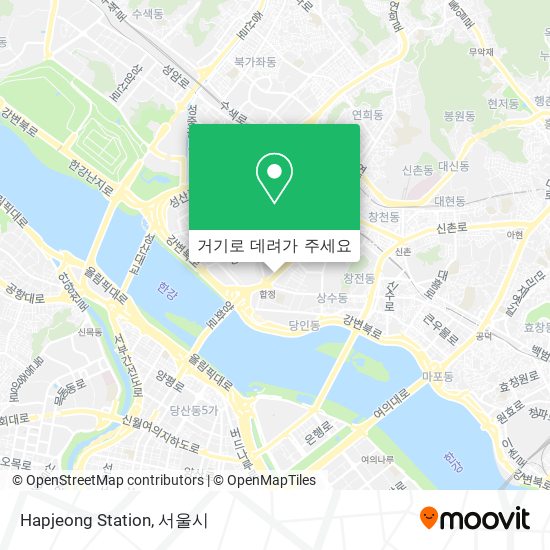 Hapjeong Station 지도