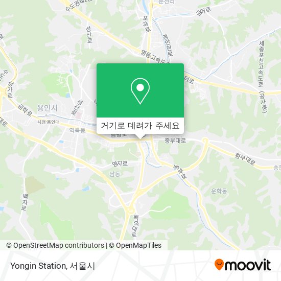 Yongin Station 지도