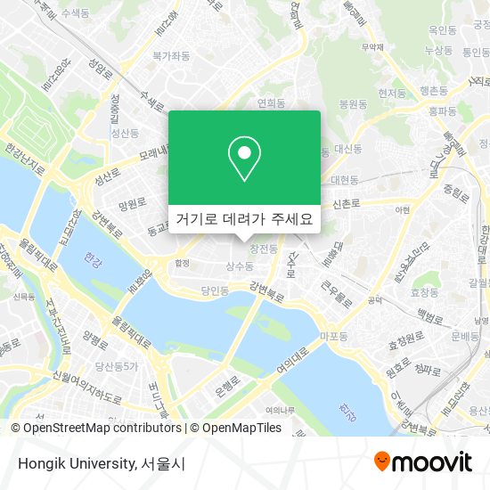 Hongik University 지도