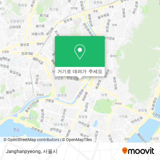 Janghanpyeong 지도