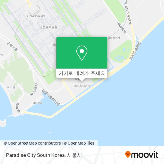 Paradise City South Korea 지도