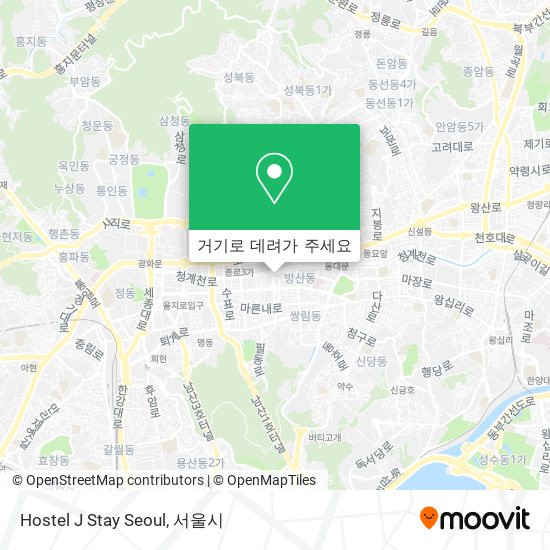 Hostel J Stay Seoul 지도
