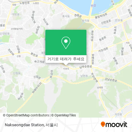 Nakseongdae Station 지도