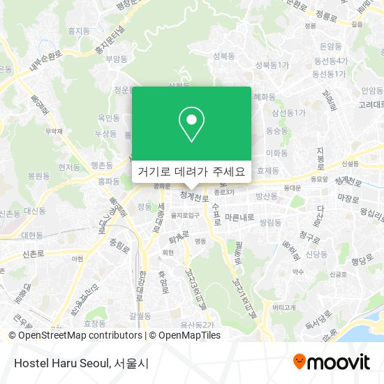 Hostel Haru Seoul 지도