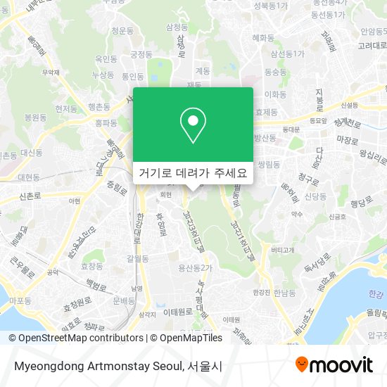 Myeongdong Artmonstay Seoul 지도