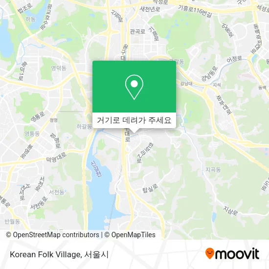 Korean Folk Village 지도