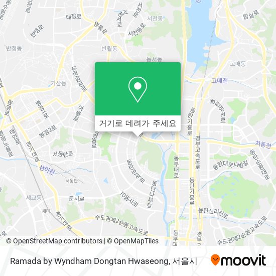 Ramada by Wyndham Dongtan Hwaseong 지도