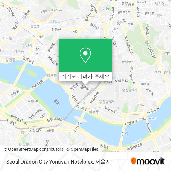 Seoul Dragon City Yongsan Hotelplex 지도