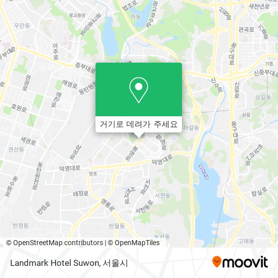 Landmark Hotel Suwon 지도