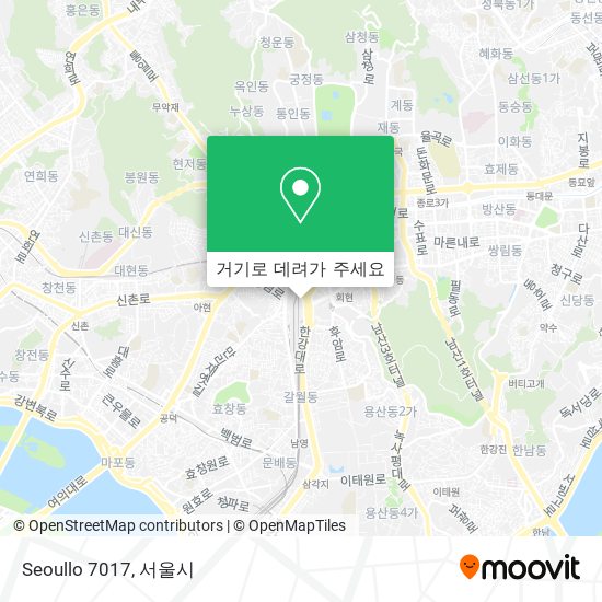 Seoullo 7017 지도