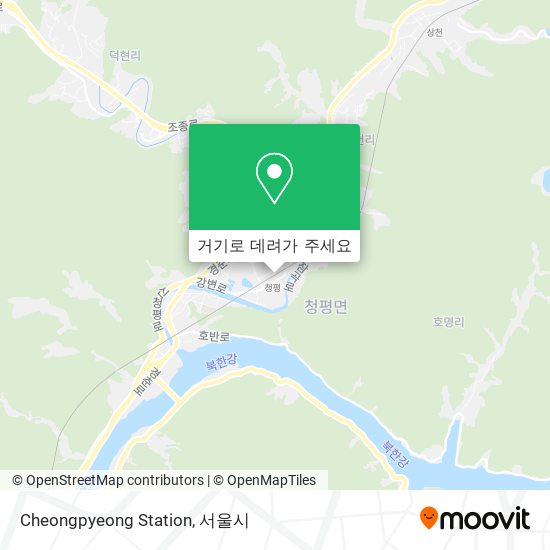 Cheongpyeong Station 지도