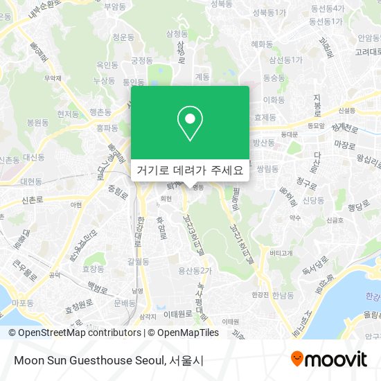 Moon Sun Guesthouse Seoul 지도