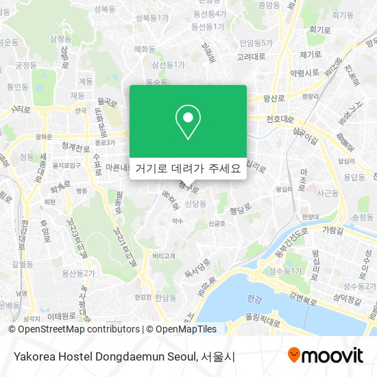 Yakorea Hostel Dongdaemun Seoul 지도