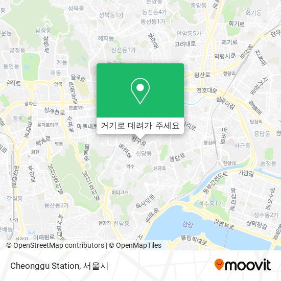 Cheonggu Station 지도