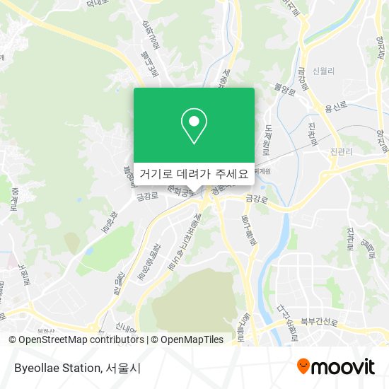 Byeollae Station 지도