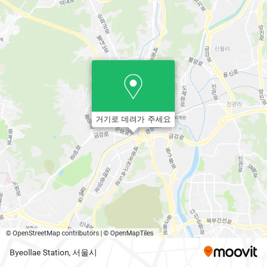 Byeollae Station 지도