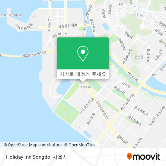 Holiday Inn Songdo 지도