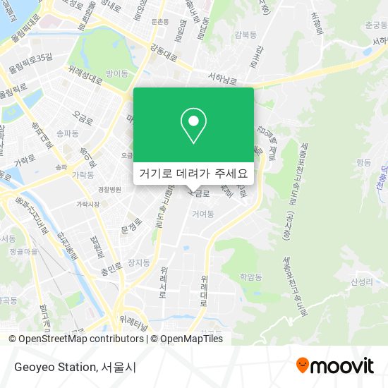 Geoyeo Station 지도