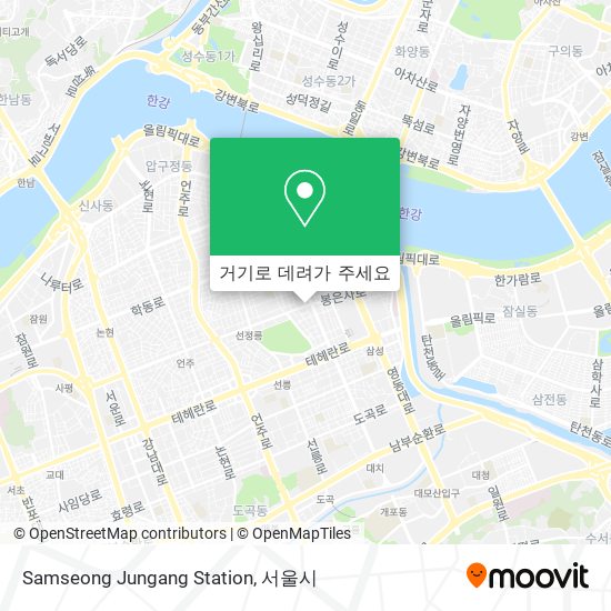 Samseong Jungang Station 지도
