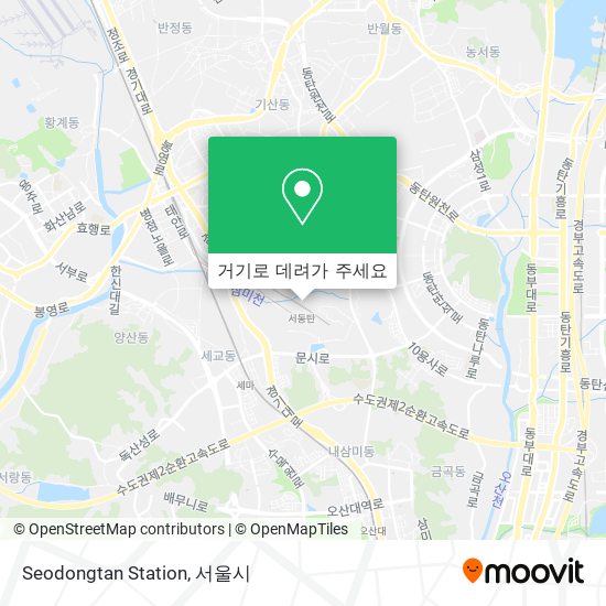 Seodongtan Station 지도