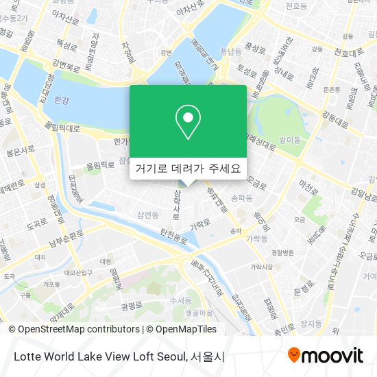 Lotte World Lake View Loft Seoul 지도