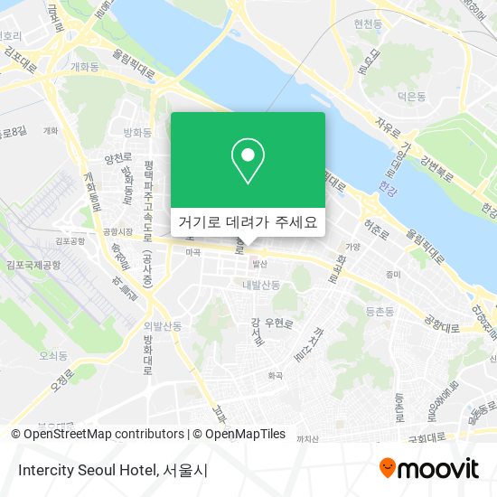 Intercity Seoul Hotel 지도