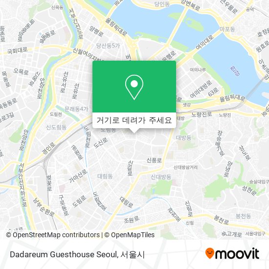 Dadareum Guesthouse Seoul 지도