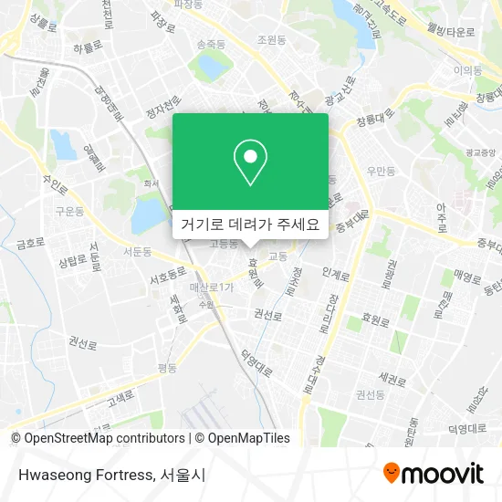 Hwaseong Fortress 지도