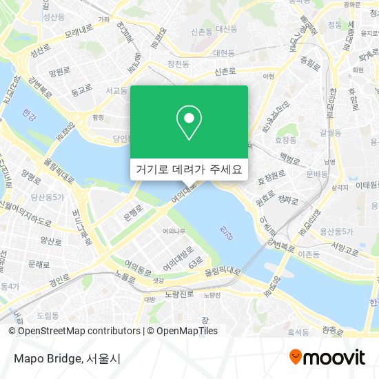 Mapo Bridge 지도