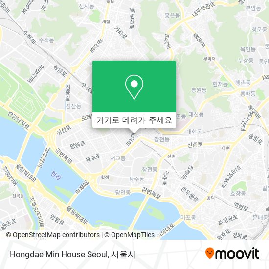 Hongdae Min House Seoul 지도