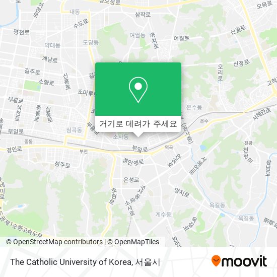 The Catholic University of Korea 지도