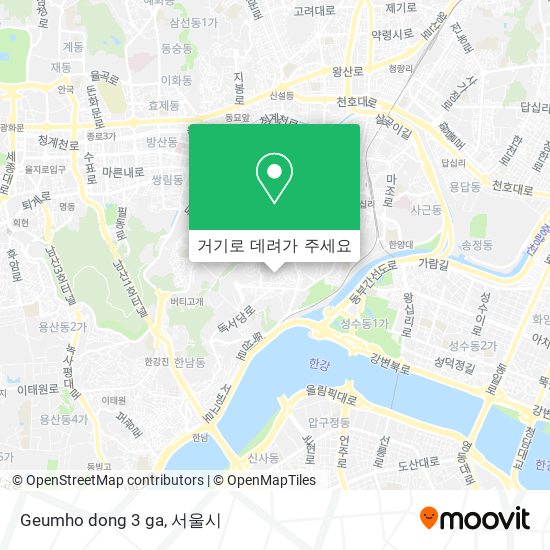 Geumho dong 3 ga 지도
