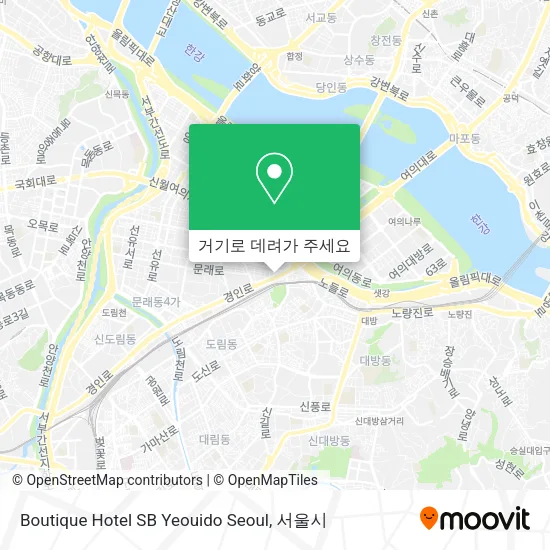 Boutique Hotel SB Yeouido Seoul 지도