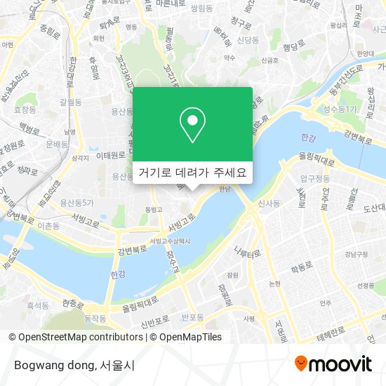Bogwang dong 지도