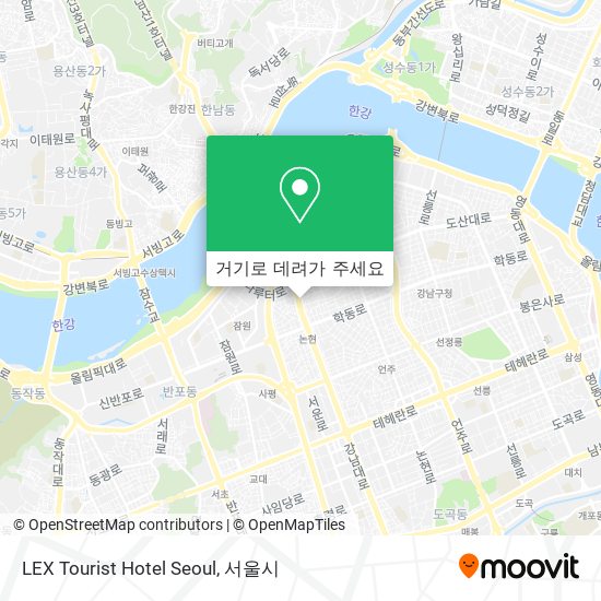 LEX Tourist Hotel Seoul 지도