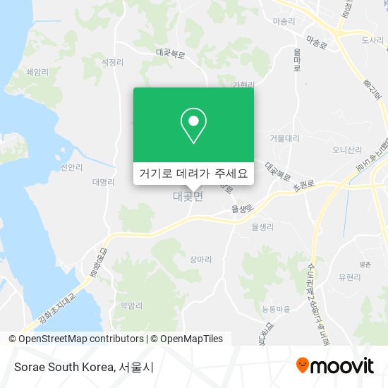 Sorae South Korea 지도