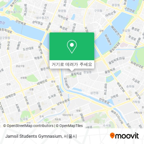Jamsil Students Gymnasium 지도