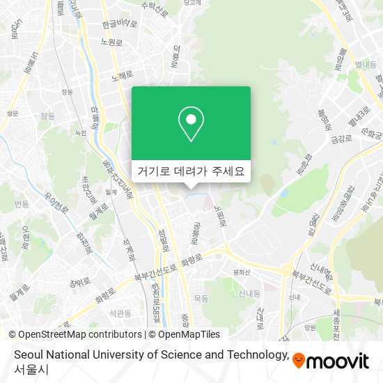 Seoul National University of Science and Technology 지도