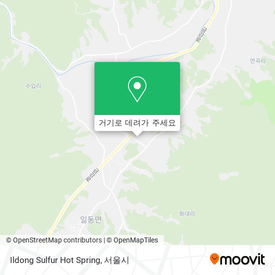 Ildong Sulfur Hot Spring 지도