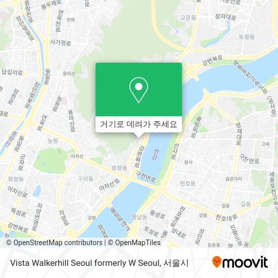 Vista Walkerhill Seoul formerly W Seoul 지도